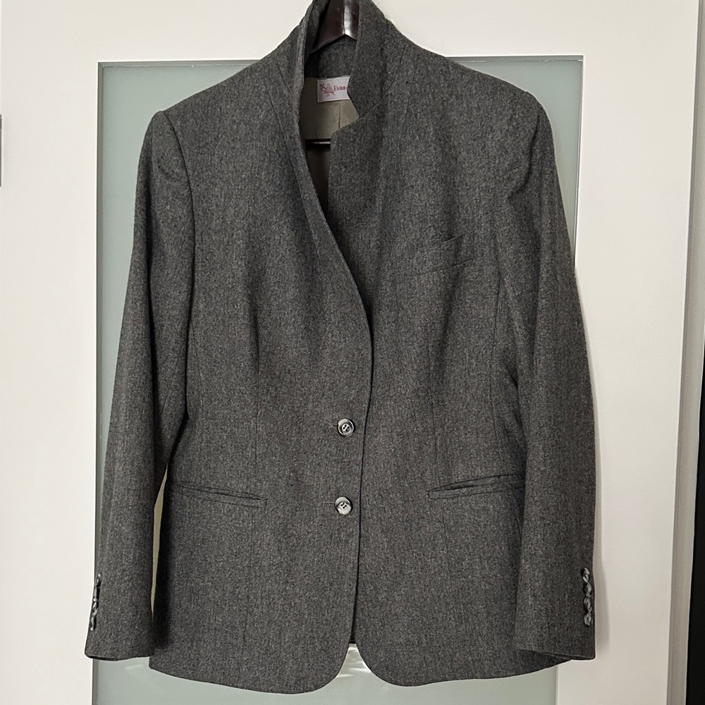 Evan Picone Gray Blazer